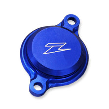Zeta Yamaha YZ250F/450F WR250F Blue Oil Filter Cover