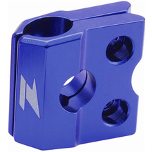ZETA Kawasaki/Suzuki Blue Brake Line Clamp