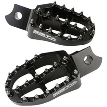 Zeta Kawasaki KX250F/450F Black Aluminium Foot Pegs
