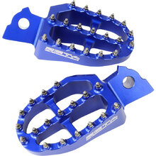 Zeta Yamaha YZF/WRF Blue Aluminium Foot Pegs