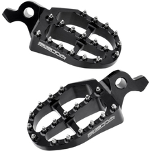 Zeta Yamaha YZ250/450F 23-27 Black Ultra Wide Footpegs