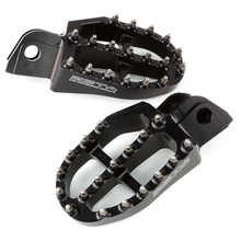 Zeta KTM/Husqvarna EXC/SX Black Aluminium Foot Pegs