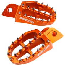 Zeta KTM SX/SXF/EXC Orange Aluminium Foot Pegs