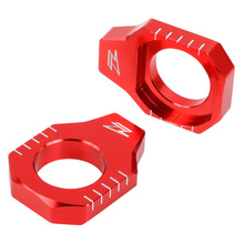 Zeta Honda CRF250-300L/Rally Red Axle Blocks