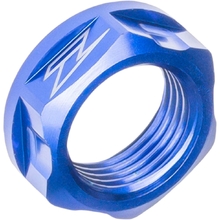 Zeta Kawasaki/Suzuki/Yamaha Blue Front Axle Nut