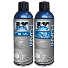 Belray Filter Oil/Cleaner Degreaser 400ml Spray 2 Pack