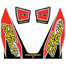 pro circuit T6 replacement exhaust sticker