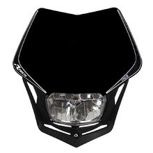 Racetech V-Face Black LED Headlight