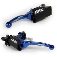 RHK Quantum Flex Kaw/Yam Blue Brake/Clutch w/Hotstart Lever Set