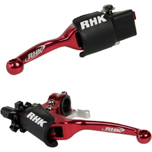 RHK Quantum Flex Honda CR/CRF Red Brake/Clutch Hotstart Lever Set