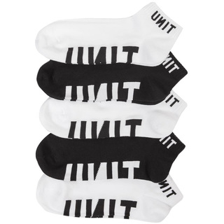 Unit Lo Lux Black/White Mens Socks