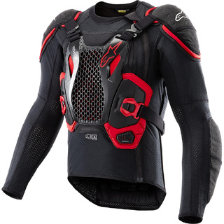 Alpinestars Tech Air Black/Red Off Road Body Armour System