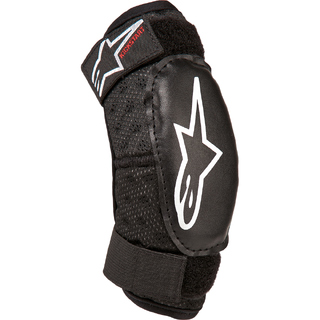 Alpinestars Bionic Action Kickstart Black/Red Kids Knee Guards at