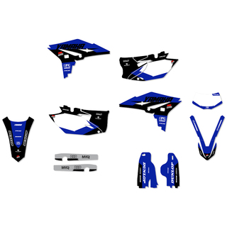 6-Piece Plastic Body Kit – Fits Yamaha WR450F 2007-2011 (WRF450, Multicolored, Race Tech)