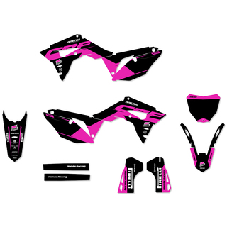 Polisport Full Plastic Kit Red For Honda CRF250R 2009