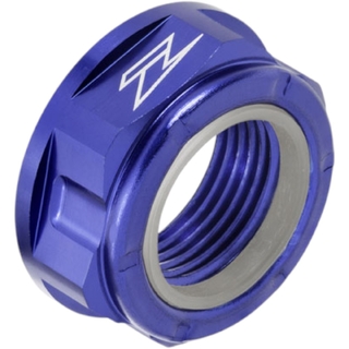 Zeta Yamaha/Husqvarna Blue Rear Axle Nut at MXstore