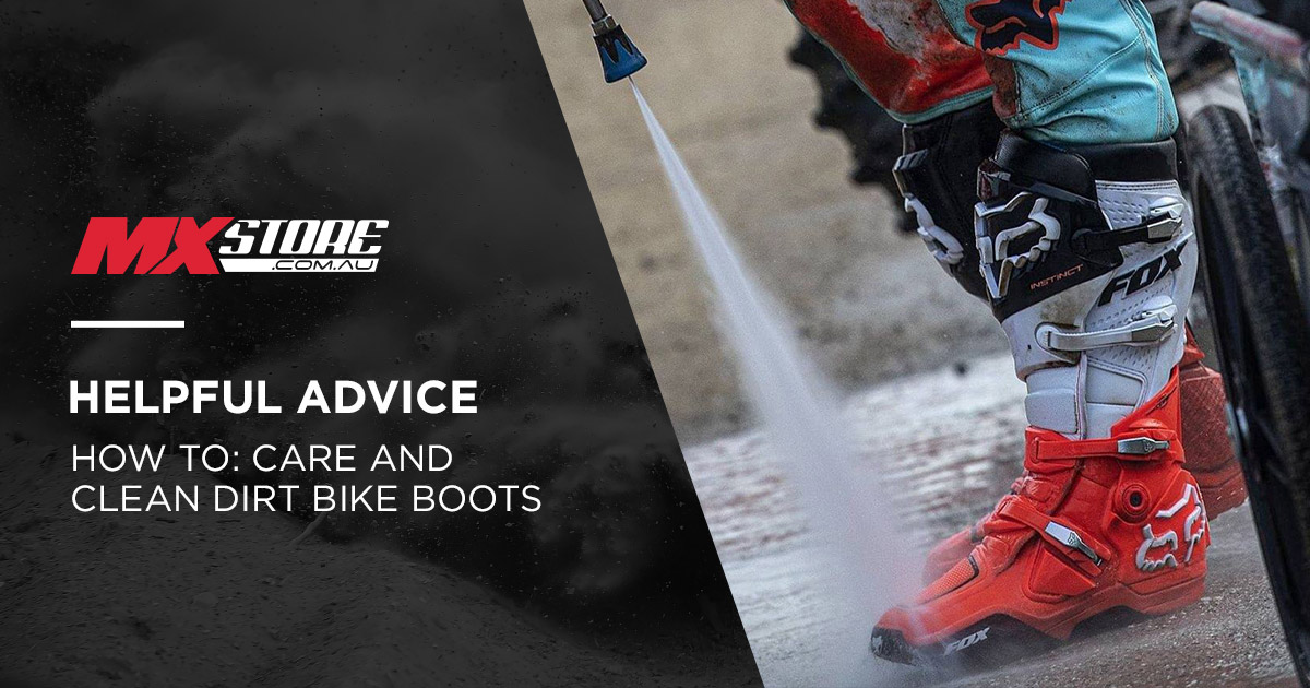 How To: Care and Clean Dirt Bike Boots main image