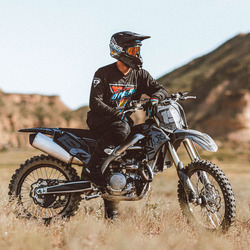Four Retro-Themed Motocross Jerseys