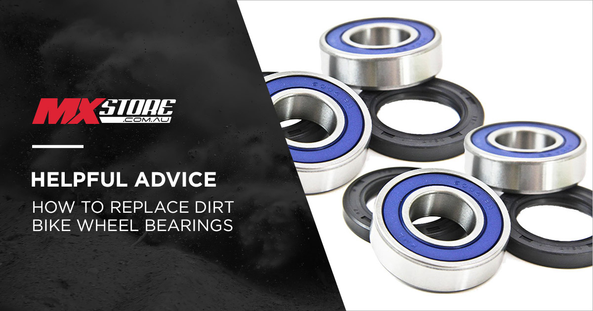 How to change dirt bike wheel bearings  main image