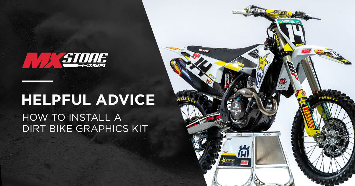 How To Install A Dirt Bike Graphics Kit main image