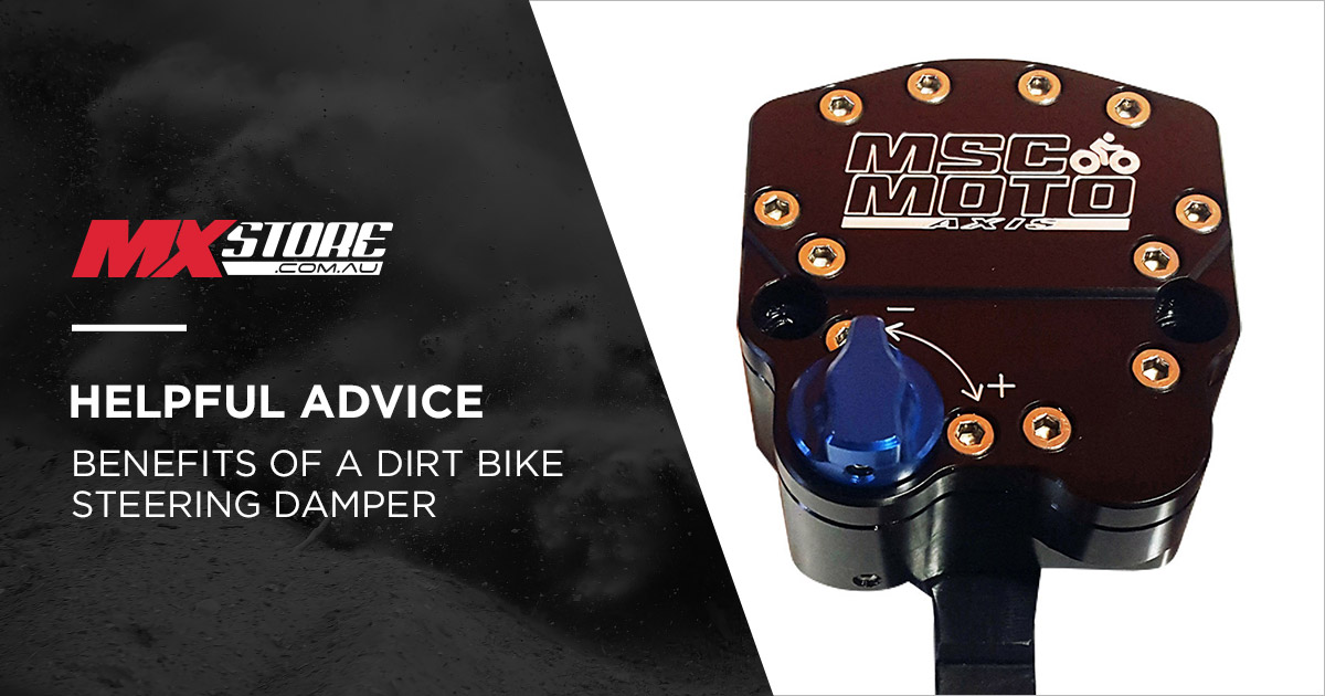 The benefits of a dirt bike steering damper main image