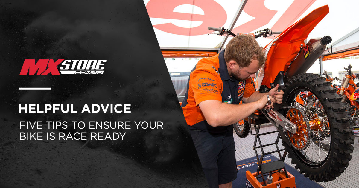 5 Tips to Ensure Your Motocross Bike is Race Ready main image