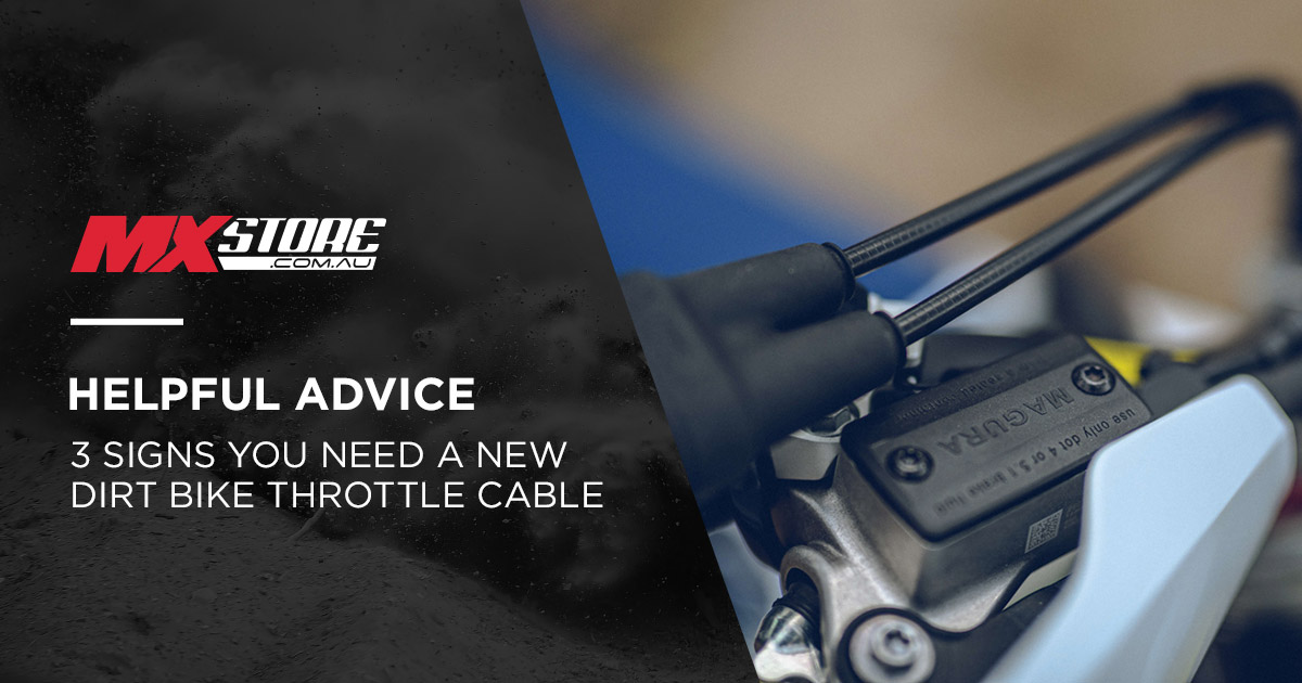 Three signs you need a new dirt bike throttle cable main image
