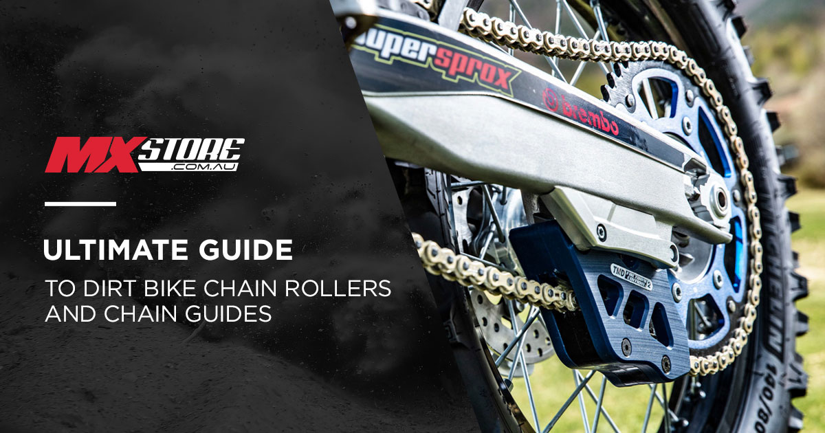 The complete guide to dirt bike chain rollers and chain guides main image