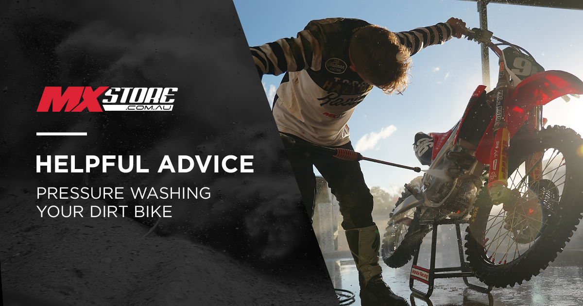How to Wash Your Dirt Bike With a Pressure Washer main image
