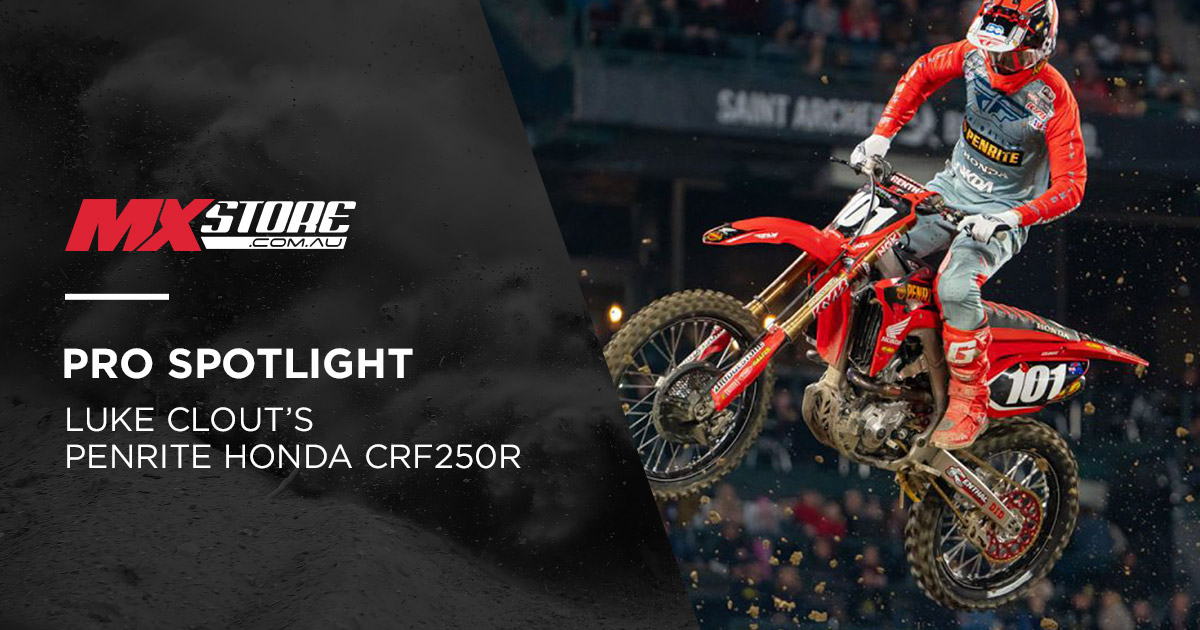 Pro Spotlight: Luke Clout’s Penrite Honda CRF250R main image
