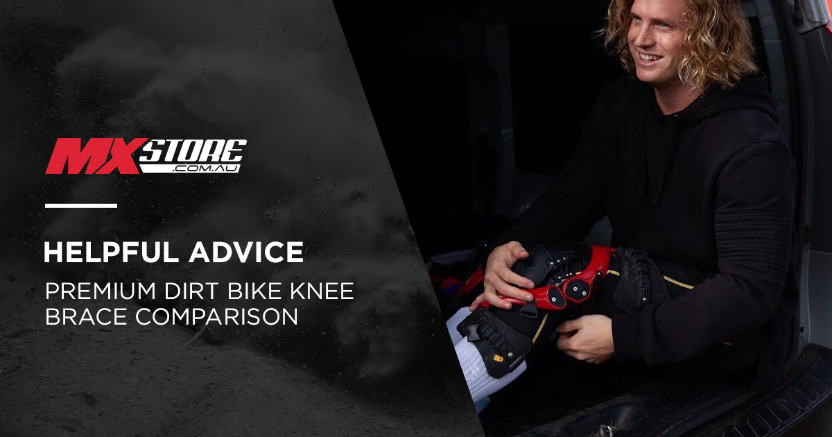 Premium dirt bike knee brace comparison main image