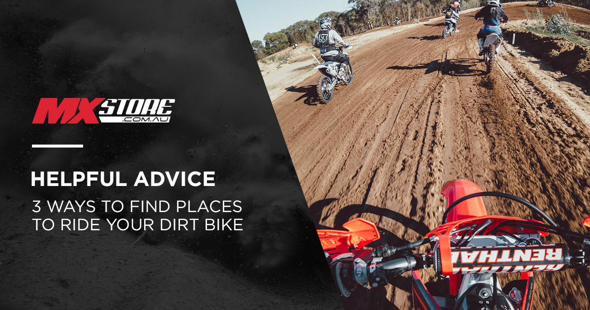 Three ways to find places to ride your dirt bike main image