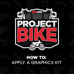 KTM 300 TPI How-to: Apply Graphics Kit