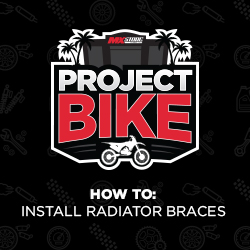 KTM 300 TPI How-to: Install Radiator Braces