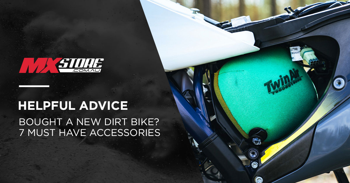 Bought a new dirt bike? 7 must have accessories main image