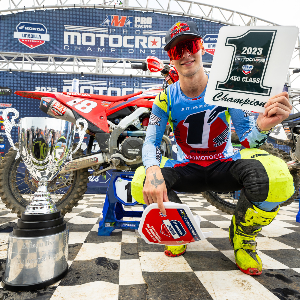 Jett Lawrence Wins the 2023 450 Motocross Championship