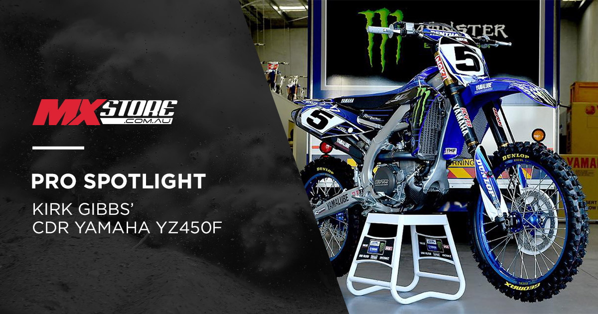 Pro Spotlight: Kirk Gibbs’ CDR Yamaha YZ450F main image